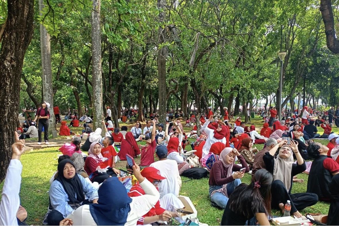 17-an di Monas, Ribuan Orang Tumpah Ruah di Pesta Rakyat, Ada Apa Aja?