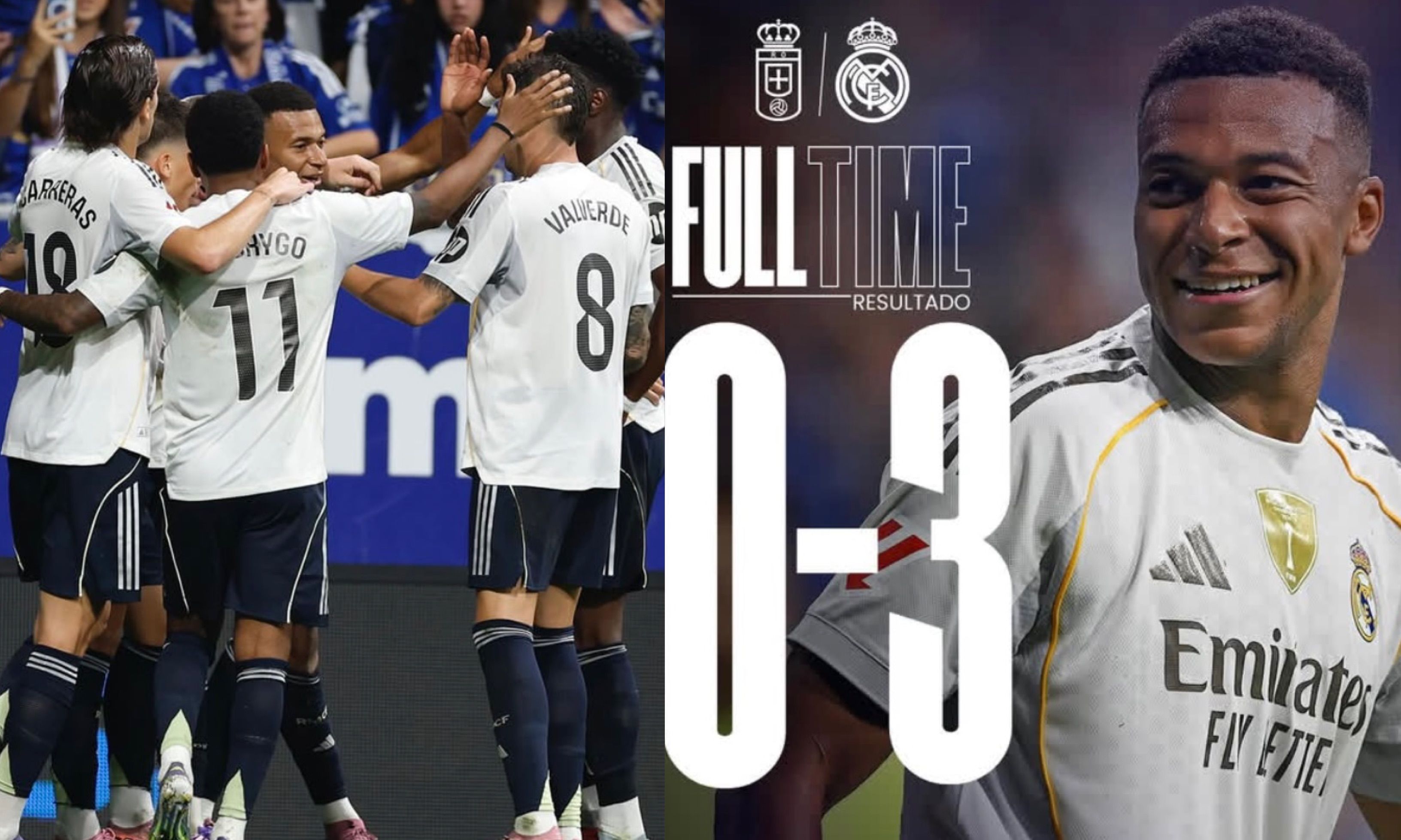 4 Fakta Kemenangan Real Madrid 3-0 atas Real Oviedo di La Liga: Lagi-lagi Mbappe Unjuk Gigi