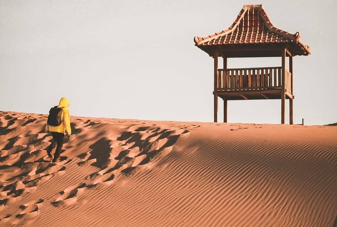 Eksotisnya Gumuk Pasir Parangkusumo, Wisata di Yogyakarta ala-ala Dubai