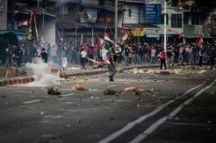 Demo 25 Agustus Berakhir Anarkis, Anak STM Diduga Dimanfaatkan Pihak Tertentu