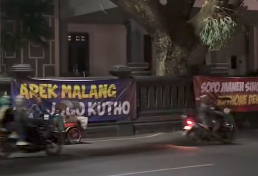 Pesan Damai Untuk Kota Malang di Tengah Riuh Demonstrasi