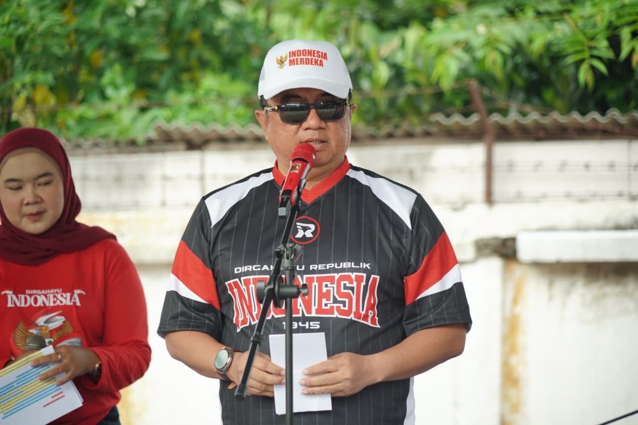 Bupati Garut Ikut Semarakkan Jalan Santai HUT RI ke-80