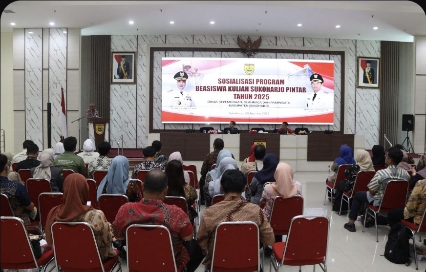 Beasiswa Kuliah Sukoharjo Pintar 2025, Dibuka untuk 100 Mahasiswa