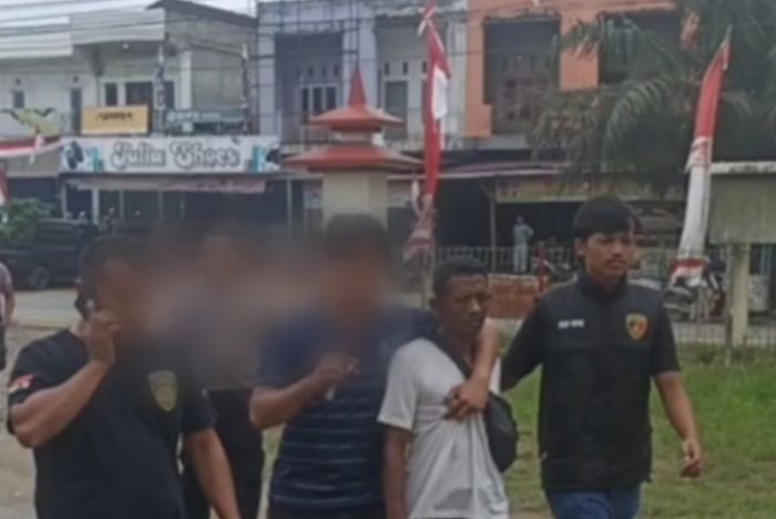 POLSEK MERLUNG AMANKAN DPO KASUS PERUSAKAN HUTAN YANG DICARI POLRES ACEH TENGGARA