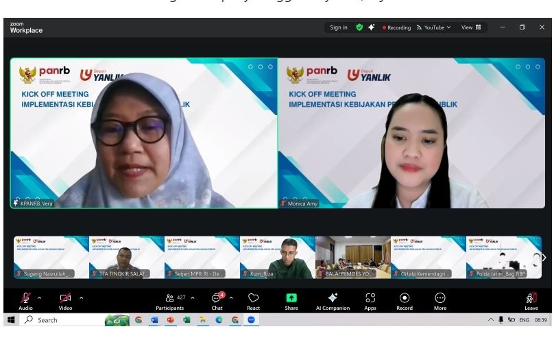 PANRB Gelar Evaluasi Pelayanan Publik 2025, Lima Desain Jadi Indikator Utama