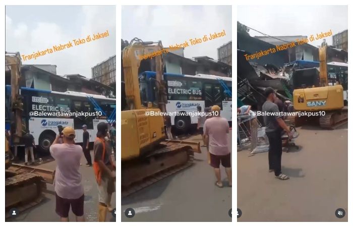 Yakin Kondisi Kendaraan Prima, TransJakarta Lakukan Investigasi Kasus Busway Tabrak Toko di Jaksel