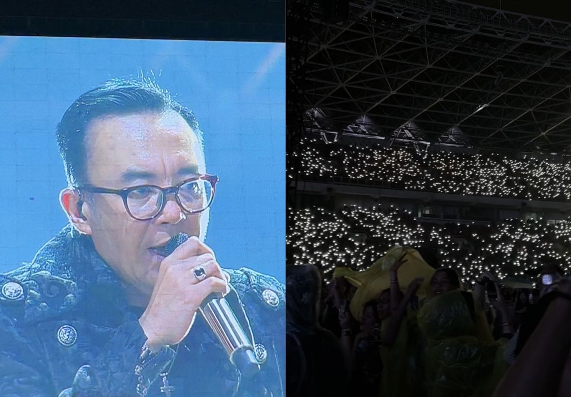 Momen Syahdu! Lagu Kangen Dewa 19 feat Ari Lasso Dibawakan Sambil Ditemani Rintik Hujan