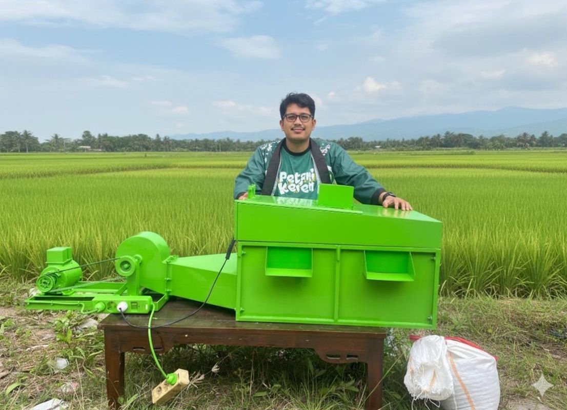 Alumni Itera Kembangkan Inovasi Alat Pengering Hasil Pertanian Portabel