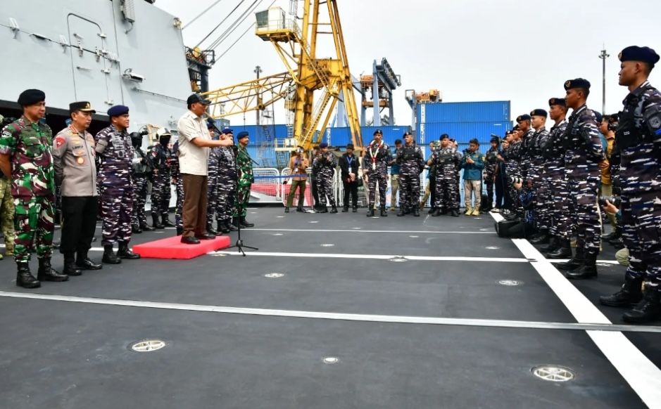 KRI Brawijaya-320 Tiba di Tanah Air, TNI AL Perkuat Pertahanan Laut Nusantara