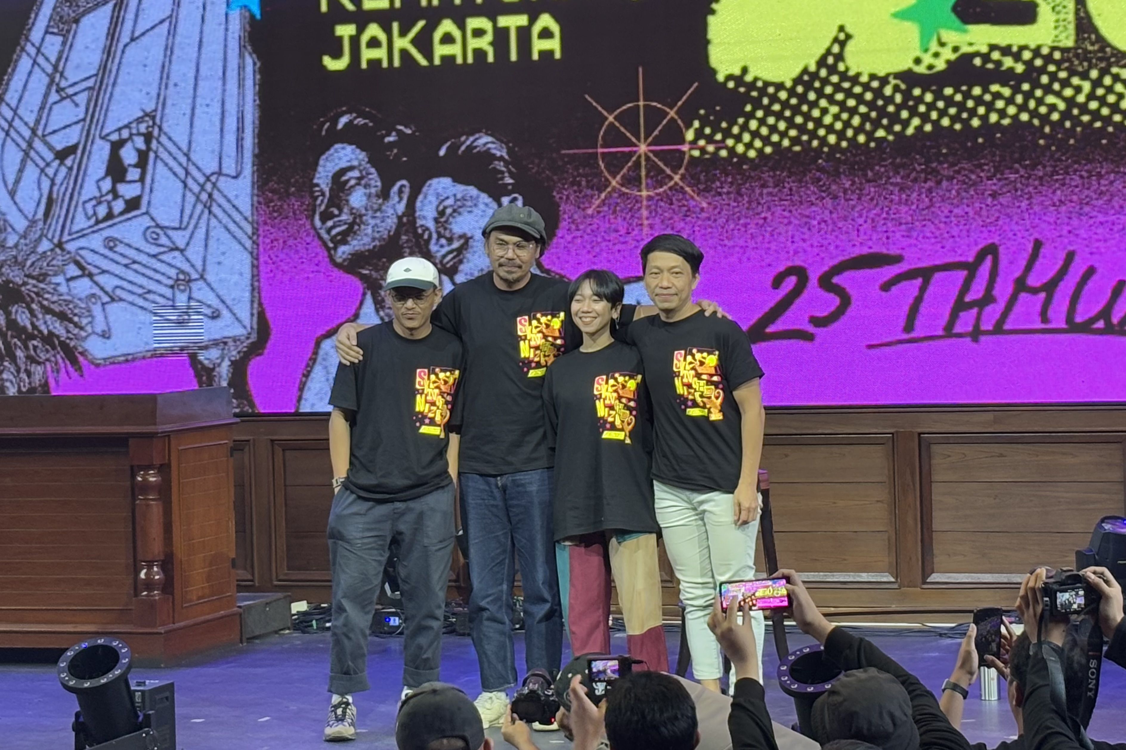 Synchronize Fest 2025 Usung Tema Saling-Silang : Menandai Pertemuan Lintas Zaman hingga Generasi Musik Indonesia