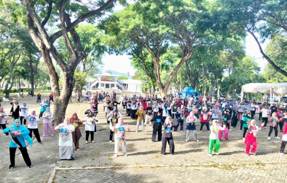 Dinkes Banda Aceh Dorong Gaya Hidup Aktif Lewat Senam & Pemeriksaan Kesehatan Gratis