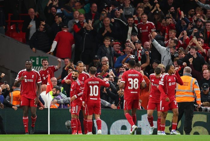 Kekesalan Fans Meledak ke Mohamed Salah meski Liverpool Bantai Eintracht Frankfurt 5-1 di Liga Champions