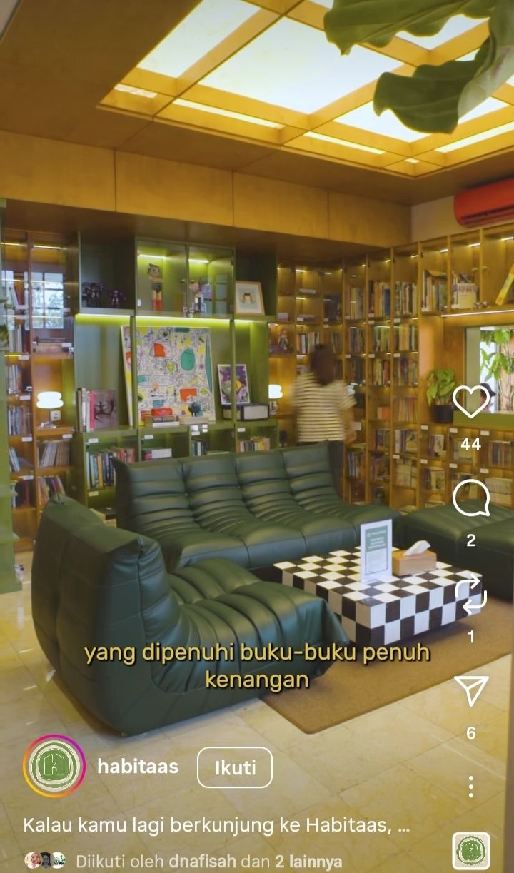 5 Book Cafe Estetik,Tempat Nongkrong Seru Si Kutu Buku