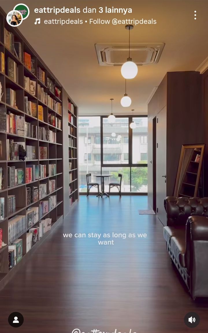5 Book Cafe Estetik,Tempat Nongkrong Seru Si Kutu Buku