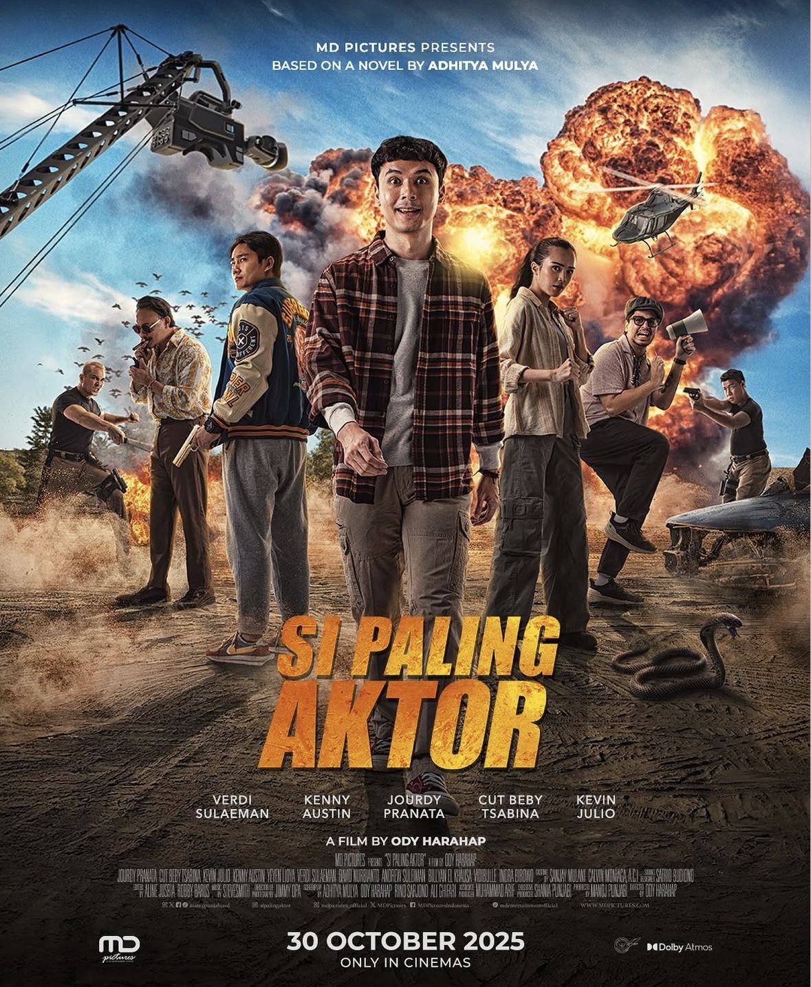 Film Komedi Si Paling Aktor Adaptasi Novel Kisahkan Kehidupan Figuran di Industri Film