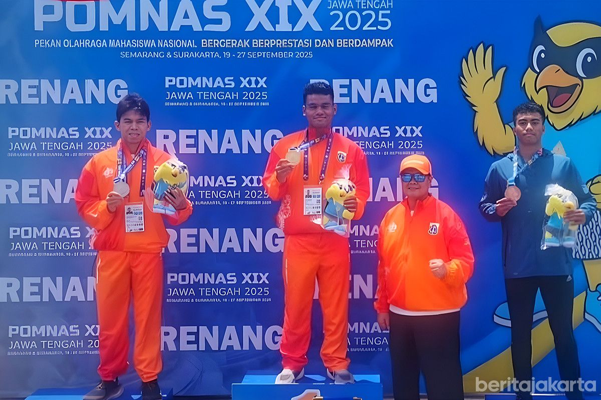 Tim Wushu DKI Jakarta Sabet Tiga Emas di Hari Pertama POMNas XIX