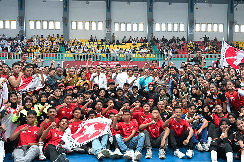 Kejurda Bola Tangan Perdana Sumut Sukses, Bobby Nasution Beri Apresiasi