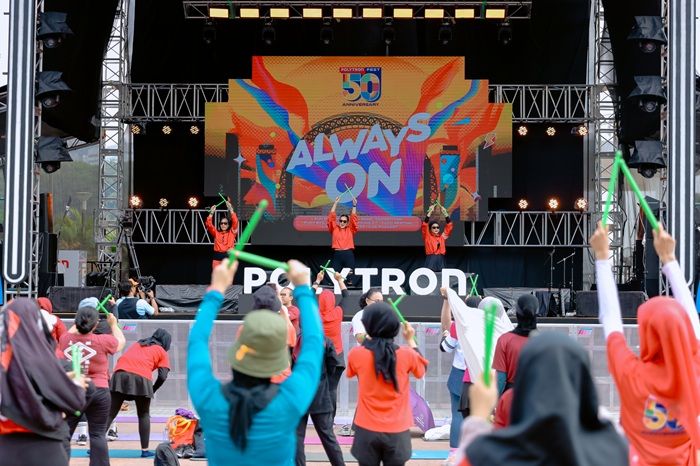 Polytron Fest 50th Anniversary Hadirkan Keseruan Olahraga hingga Musik