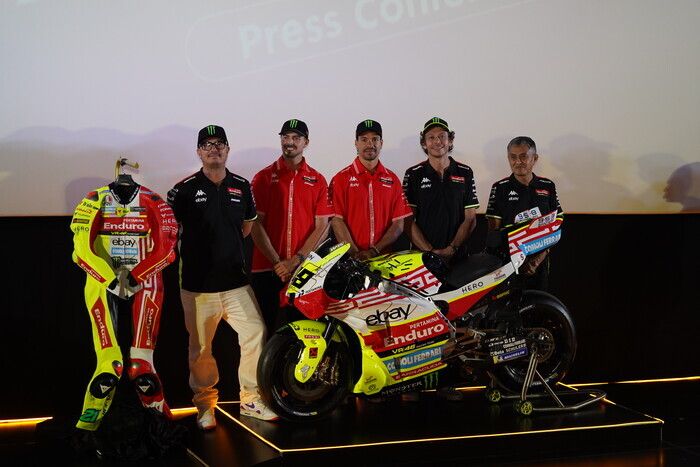 Livery Spesial Merah Putih Pertamina Enduro VR46 Resmi Diluncurkan untuk MotoGP Mandalika 2025