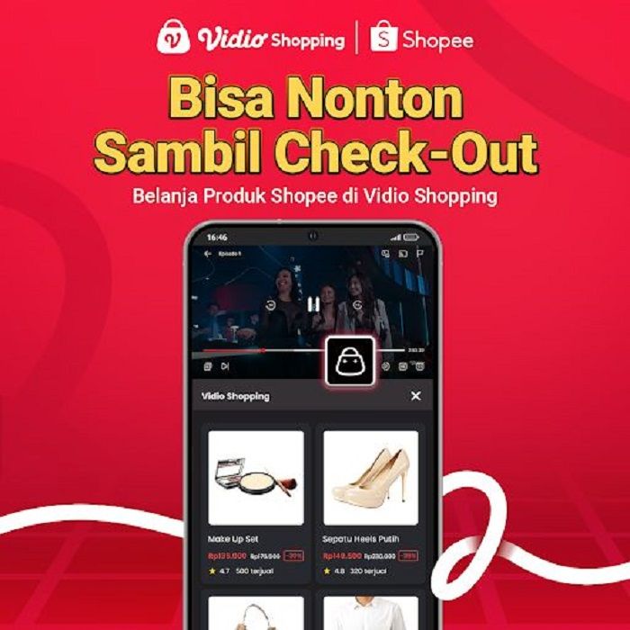Belanja Online Kini Lebih Dekat dengan Hiburan, Vidio dan Shopee Perkenalkan Vidio Shopping