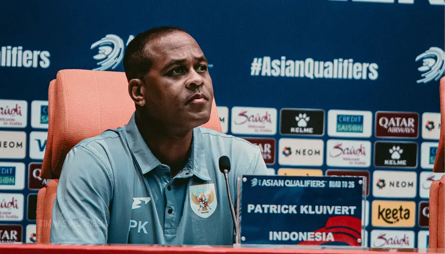 Patrick Kluivert Tegaskan Tak Gentar dengan Atmosfer Markas Arab Saudi