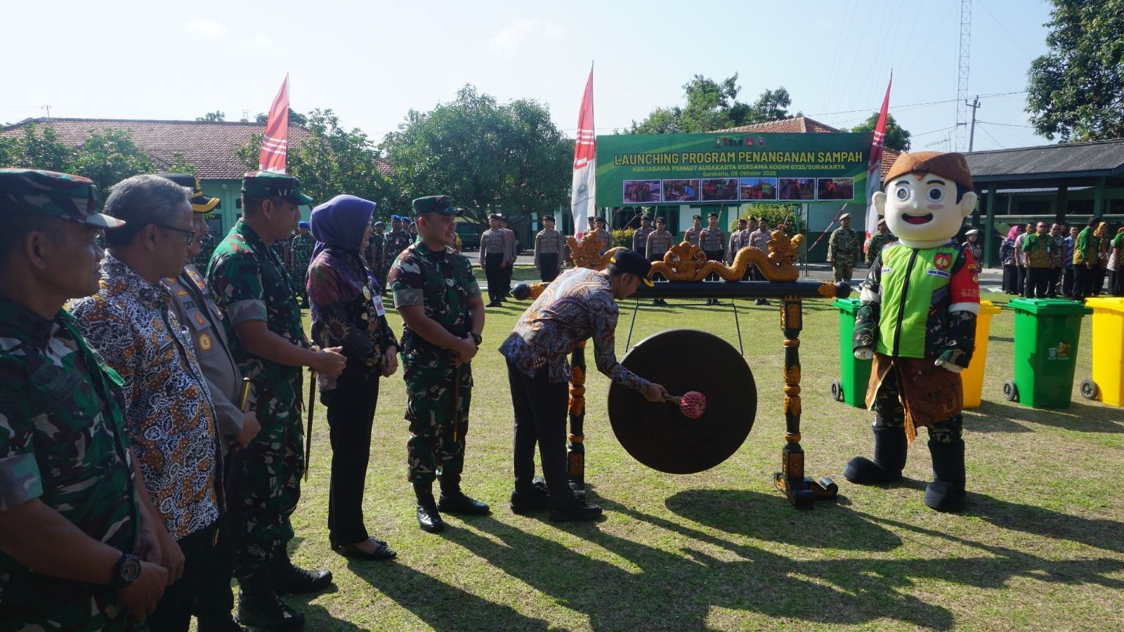 Sinergi Kodim dan Pemkot Surakarta Hadirkan Program Pilah Sampah “Respata”
