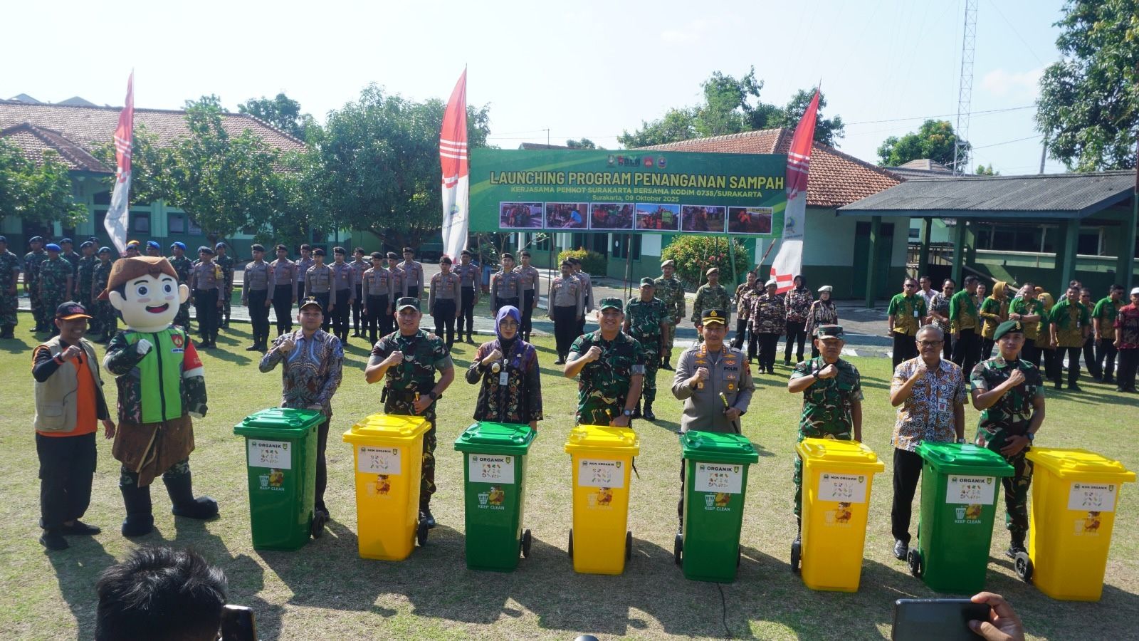 Sinergi Kodim dan Pemkot Surakarta Hadirkan Program Pilah Sampah “Respata”