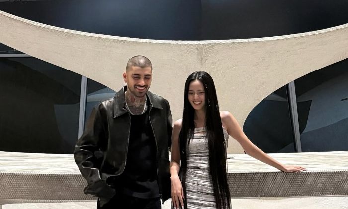 Jisoo BLACPINK dan Zayn Malik Bikin Fans Iri, Pamer Foto Mesra saat Rilis Lagu Eyes Closed