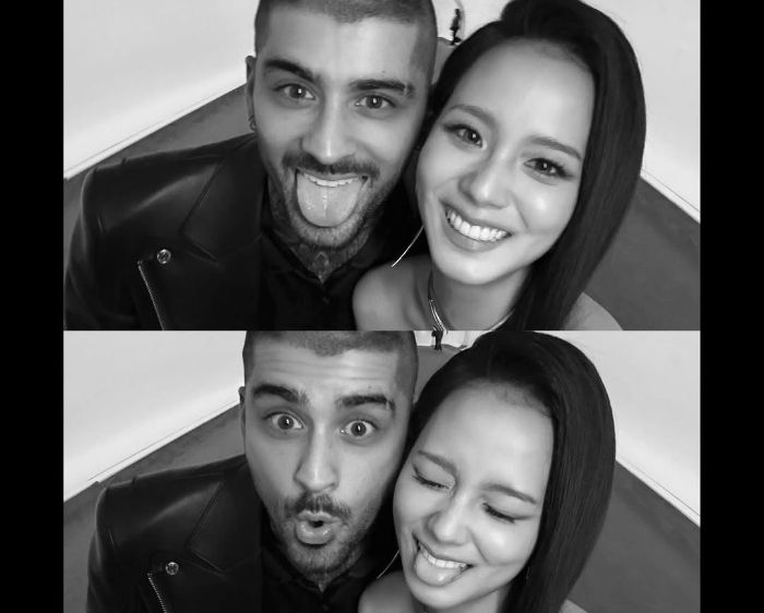 Jisoo BLACPINK dan Zayn Malik Bikin Fans Iri, Pamer Foto Mesra saat Rilis Lagu Eyes Closed