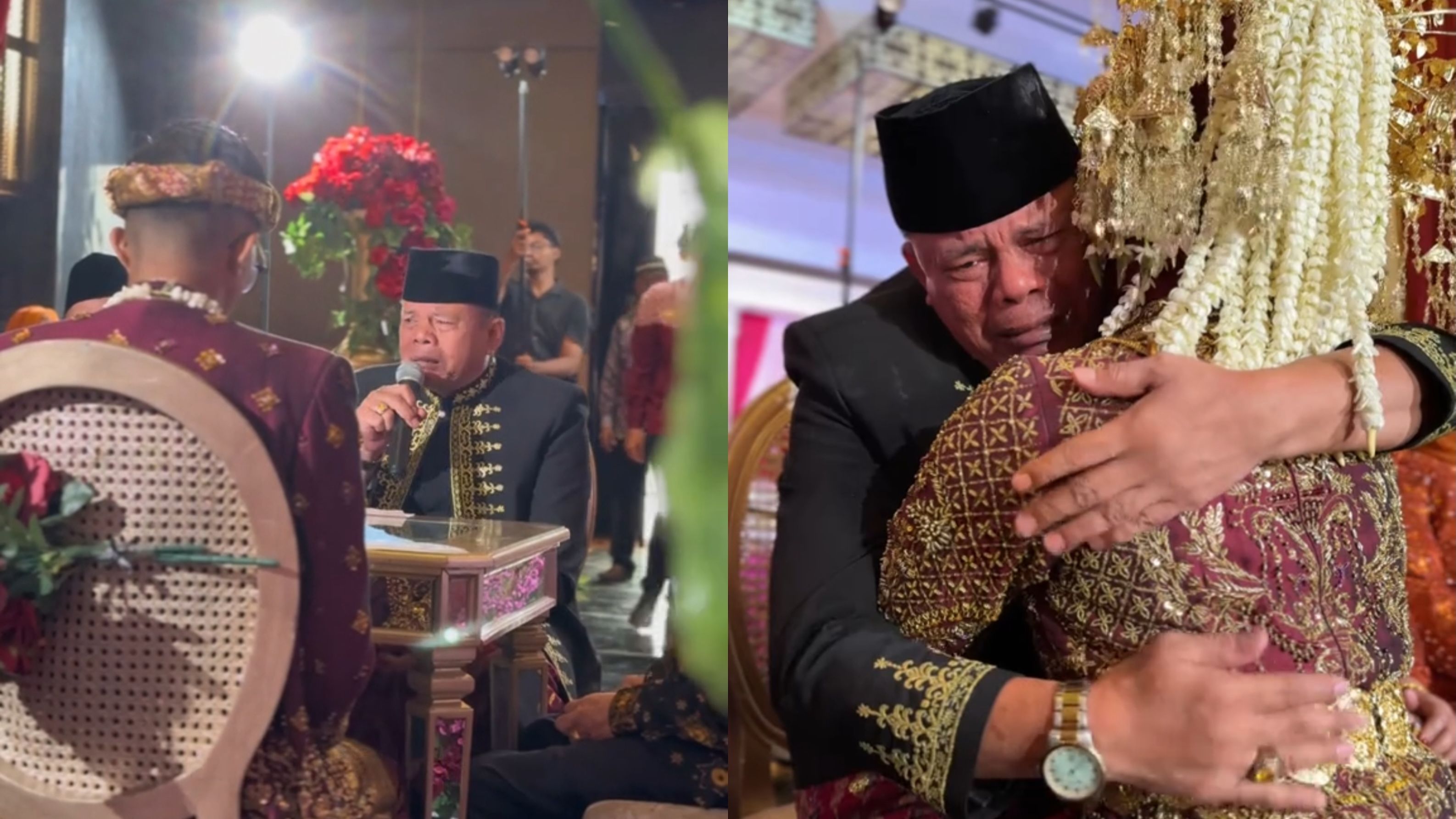 Di Hari Pernikahan Putrinya, Ayah Ini Beri Pesan Mendalam ke Menantunya