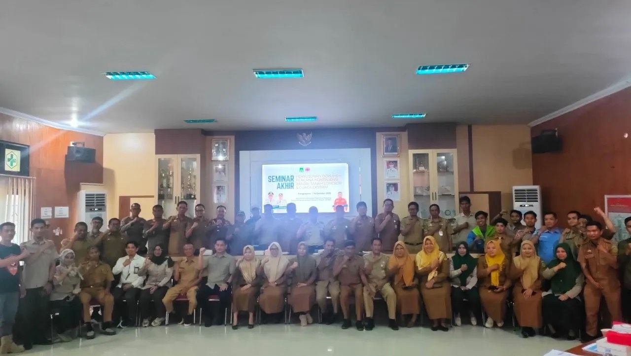 BPBD Sidrap Gandeng Lintas Sektor Susun Strategi Hadapi Banjir dan Longsor