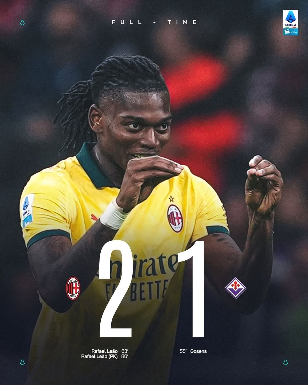 Klasemen Liga Italia 2025 2026 Terbaru: AC Milan Kembali ke Puncak Usai Tekuk Fiorentina 2–1
