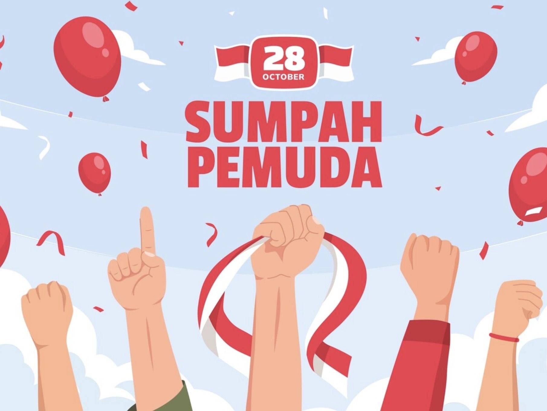 17 Ucapan Singkat tentang Hari Sumpah Pemuda yang Bikin Makin Cinta Tanah Air