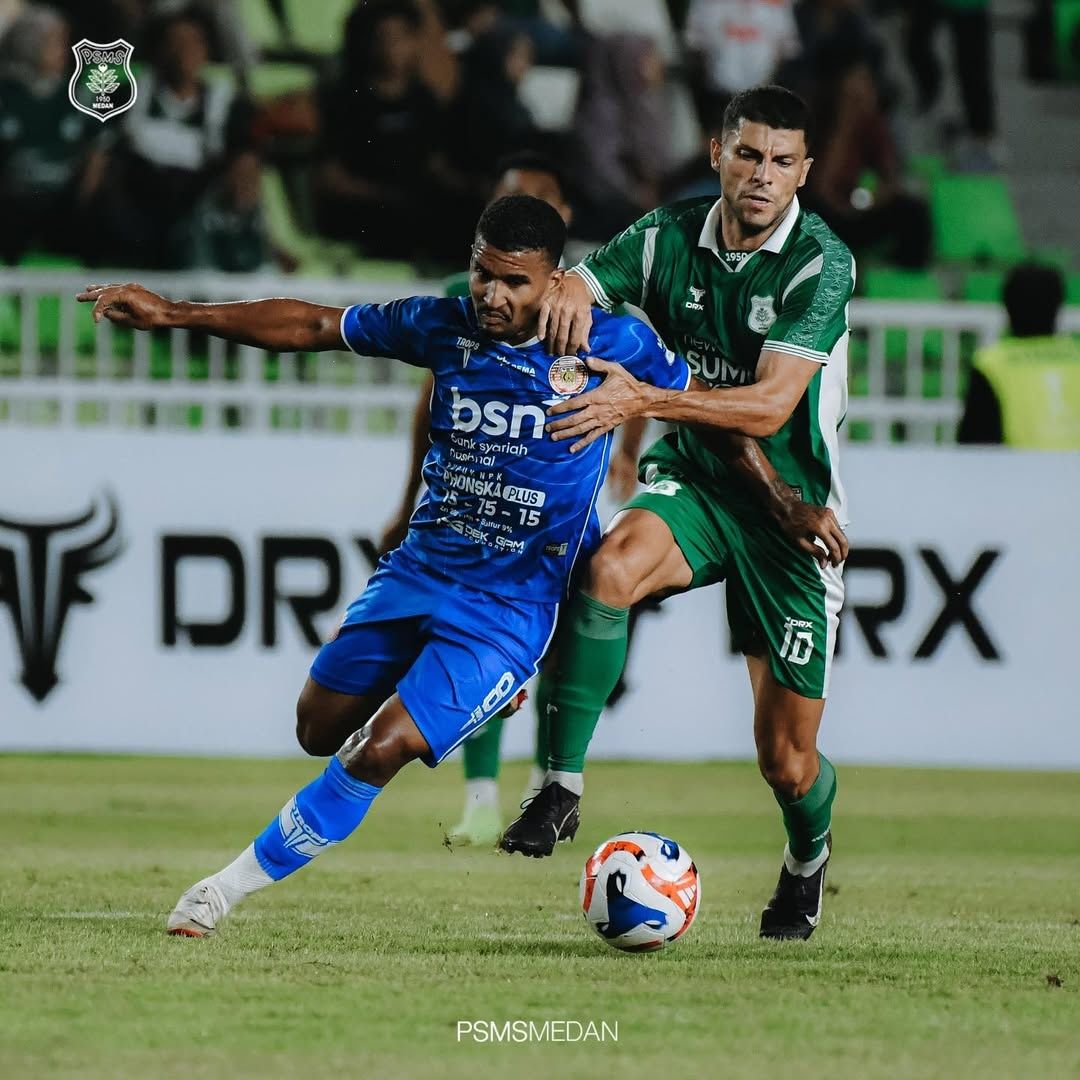 PSMS Medan Tumbangkan Persiraja Banda Aceh di Derby Sumatra Liga 2 2025, Naik ke Papan Atas Klasemen