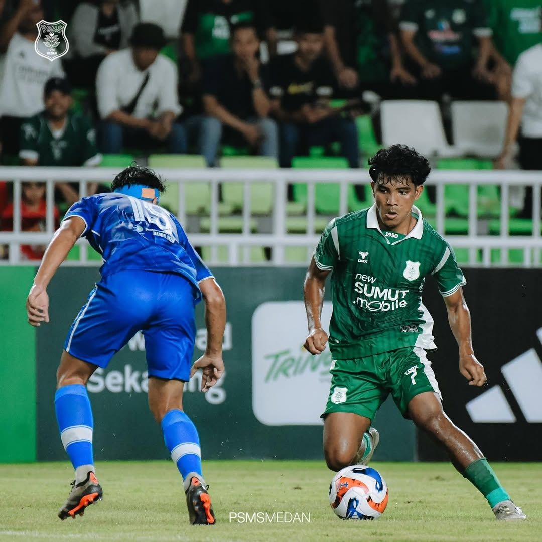 PSMS Medan Tumbangkan Persiraja Banda Aceh di Derby Sumatra Liga 2 2025, Naik ke Papan Atas Klasemen