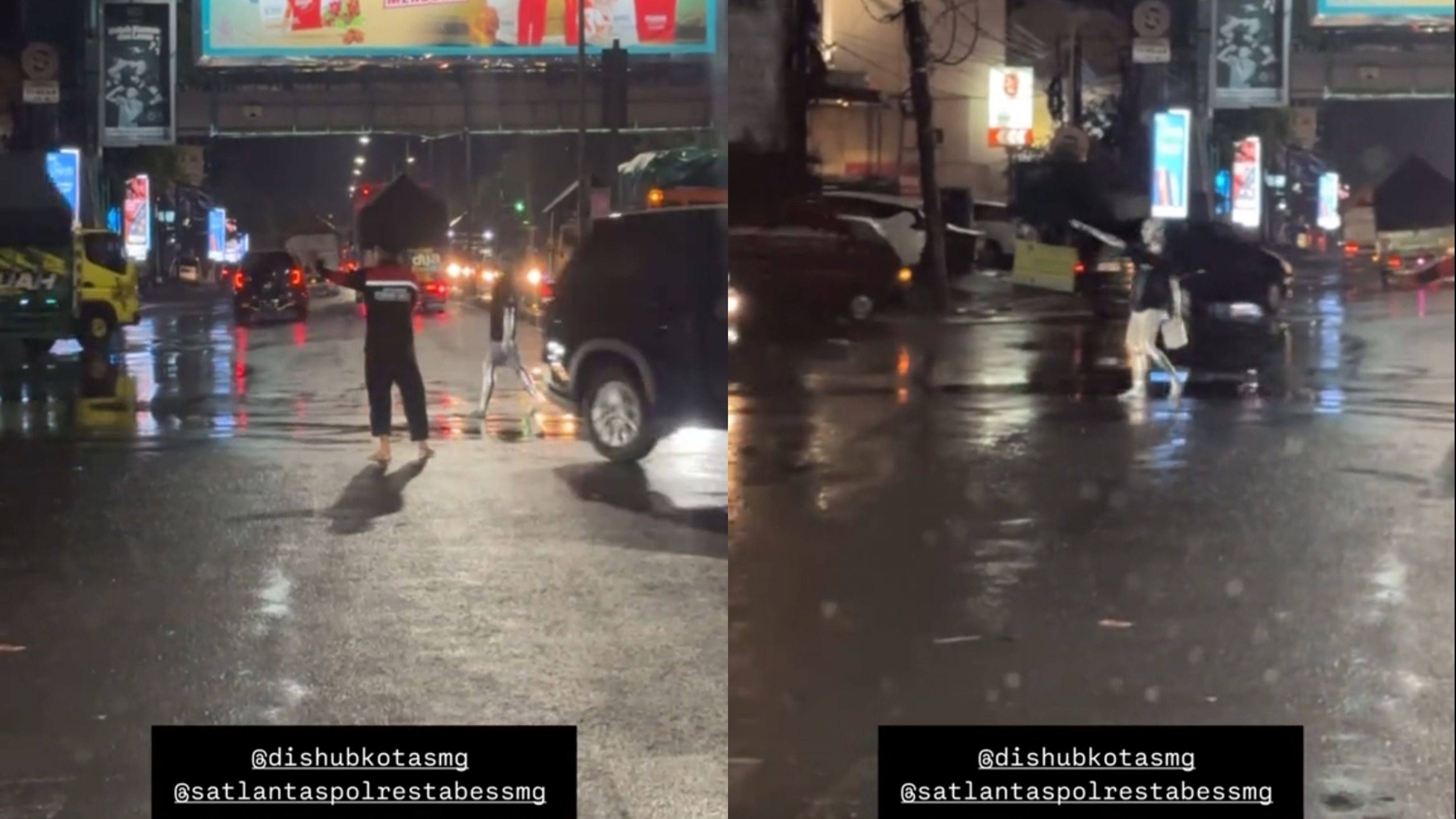 Bukan Polisi, Manusia Silver dan Pak Ogah yang Atur Lalu Lintas Macet!