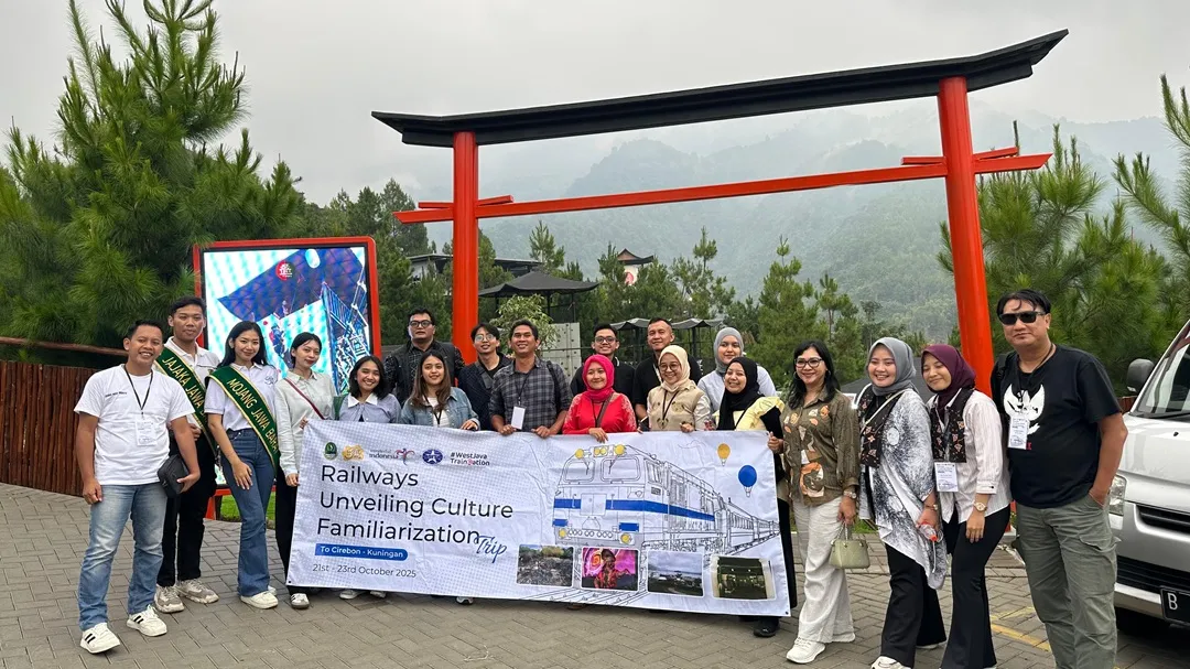Famtrip “Railways Unveiling Culture”: Menyusuri Warisan Budaya Jawa Barat Lewat Jalur Rel