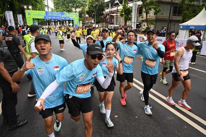 Ratusan Pelari Virgin Le Minerale Running Squad Sukses Finish di JRF 2025