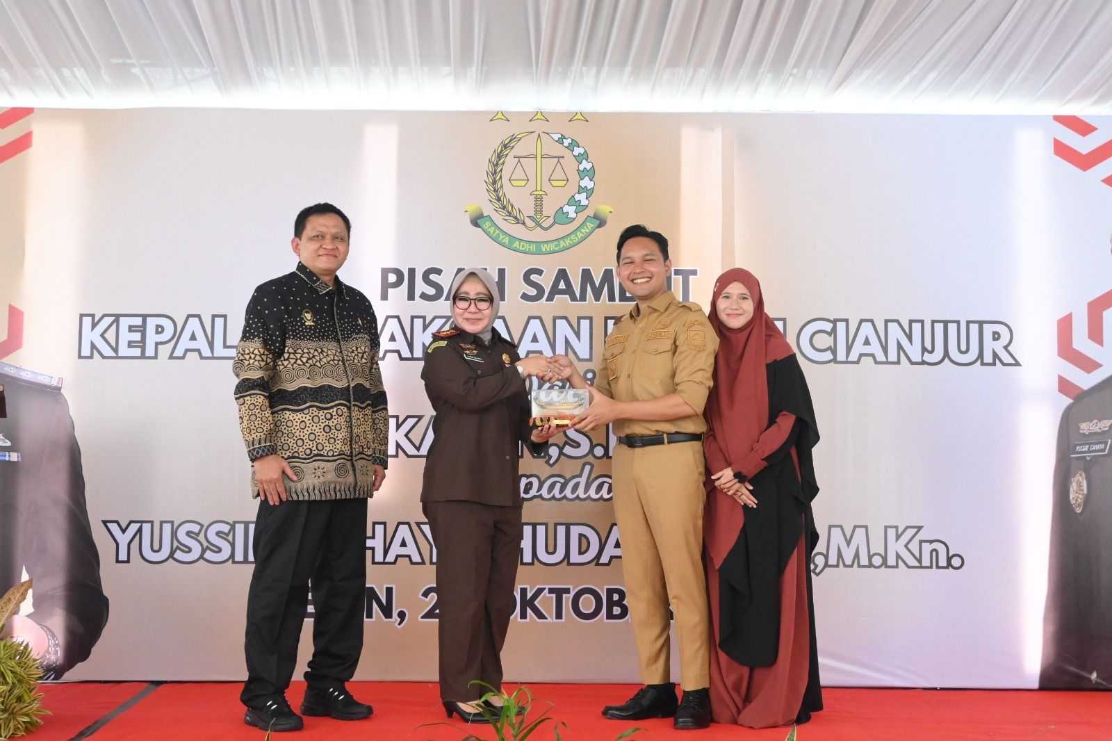 Kejari Cianjur Gelar Pisah Sambut Kepala Kejaksaan, Tandai Pergantian Kepemimpinan dengan Suasana Hangat
