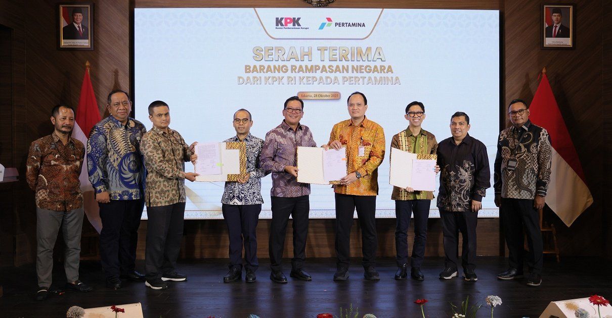 KPK Serahkan Aset Rampasan Rp27,6 M ke Pertamina, Kini Bermanfaat untuk Warga Aceh