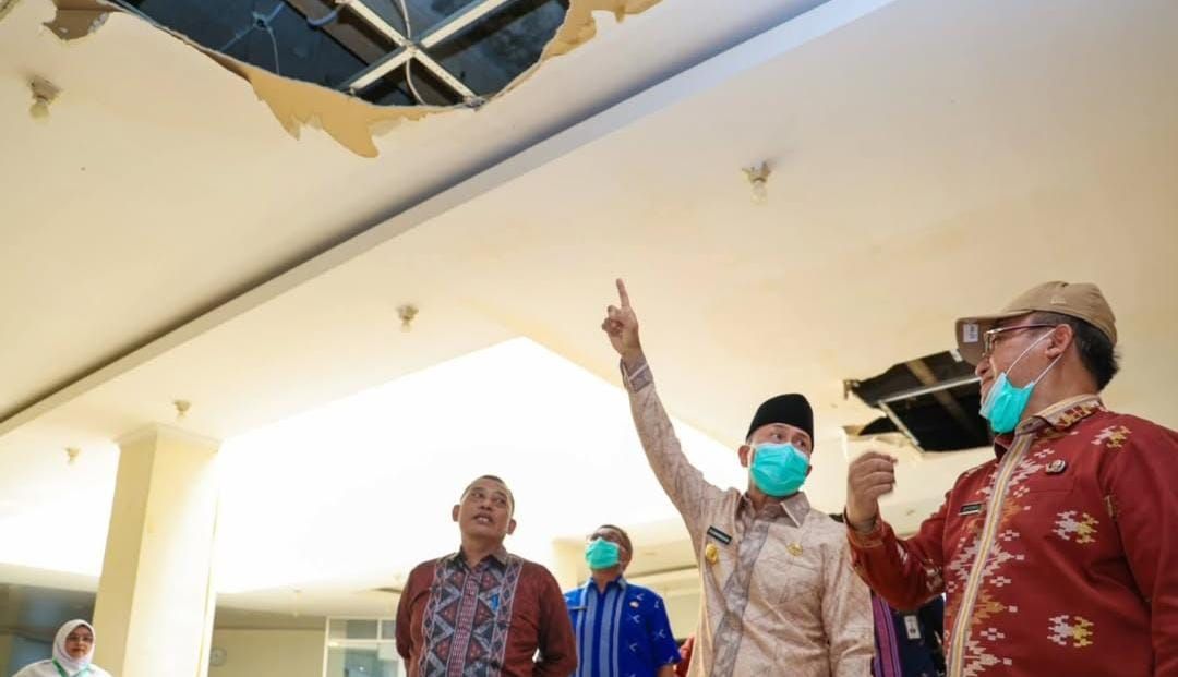 RSUD Bahteramas Diuji di Tengah Hujan dan Lemahnya Konstruksi