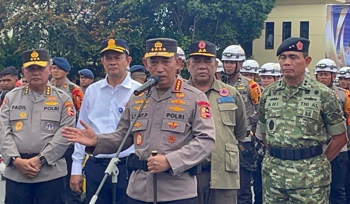 Soal Penjarahan Minimarket di Sibolga, Kapolri: Semuanya Kita Lepas