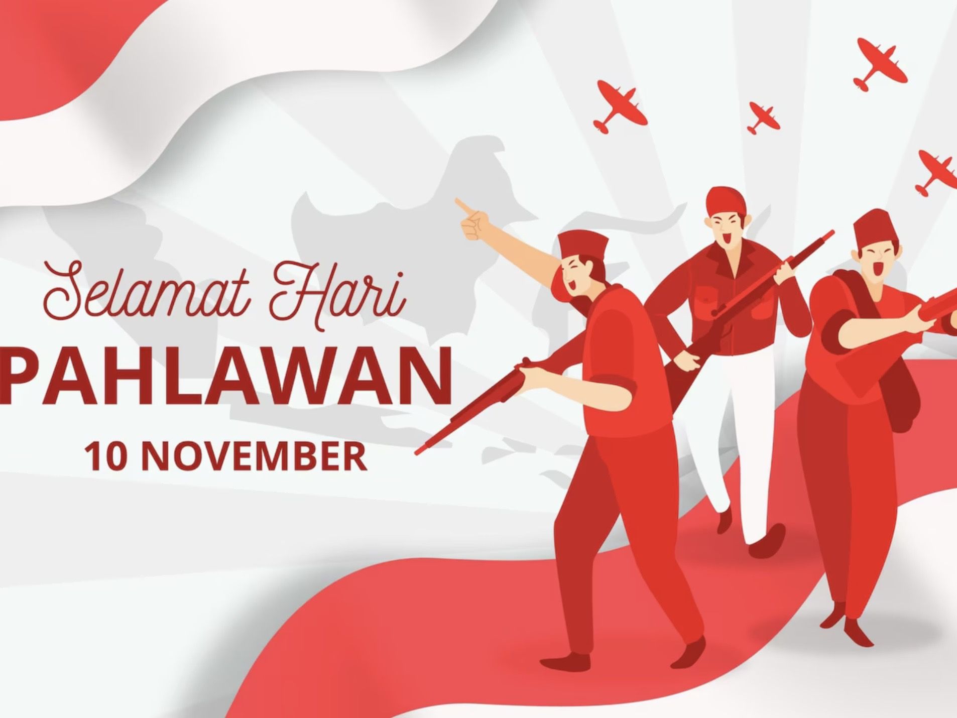 17 Ucapan Selamat Hari Pahlawan yang Ringan tapi Ngena