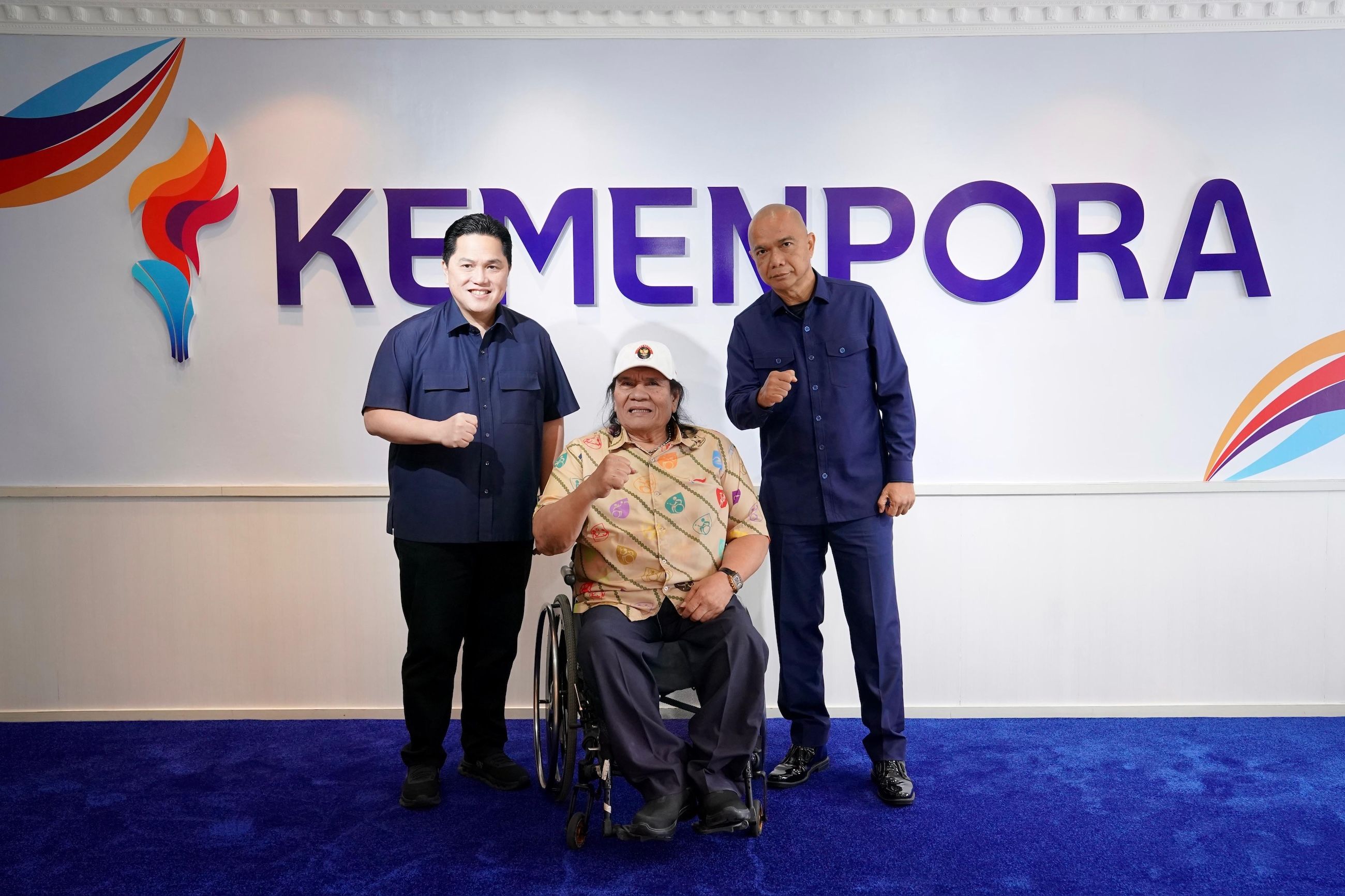 NPC Indonesia Apresiasi Pertemuan dengan Menpora Erick Thohir, Kejar Target 120 Emas di Thailand