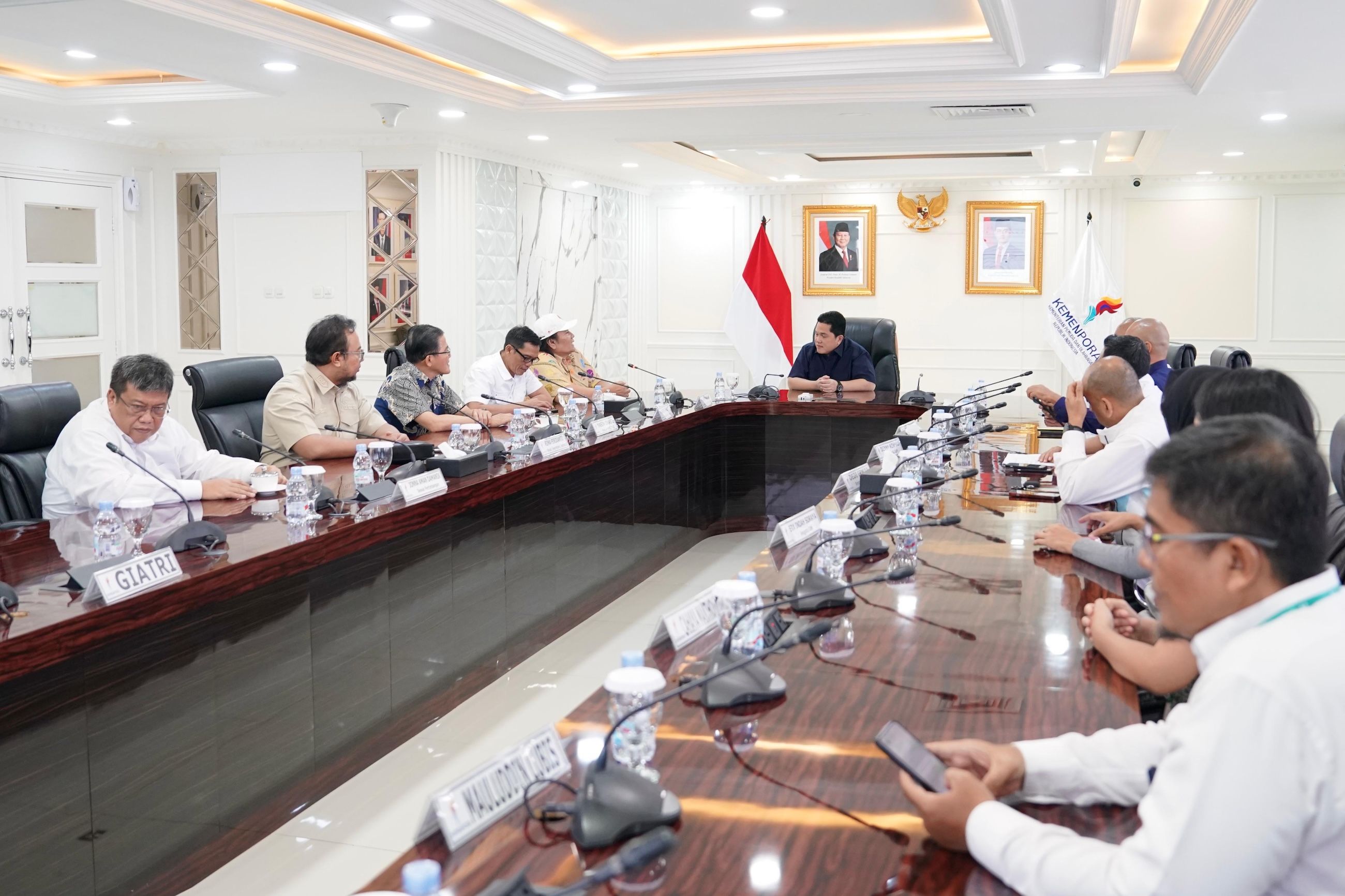 NPC Indonesia Apresiasi Pertemuan dengan Menpora Erick Thohir, Kejar Target 120 Emas di Thailand