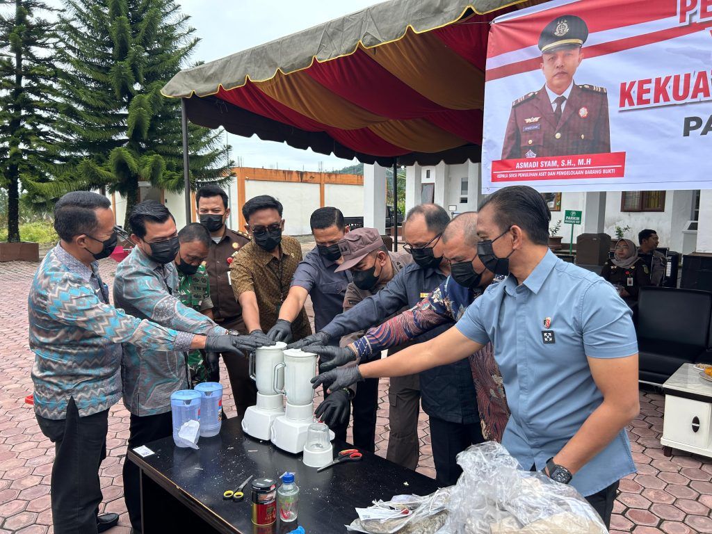439 Gram Sabu & 5,5 Kg Ganja Dimusnahkan: Babak Baru Komitmen Hukum di Bener Meriah