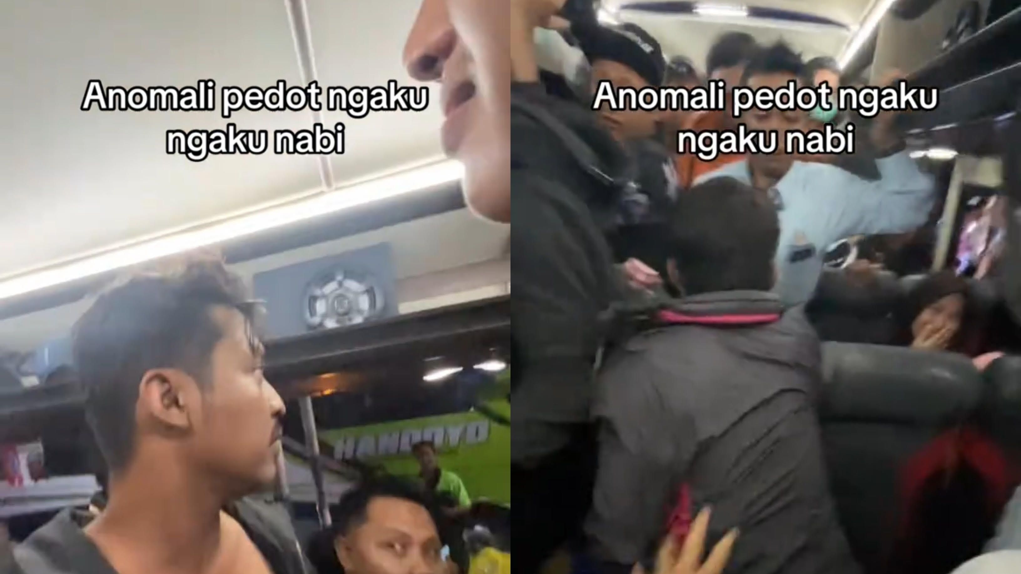 Ricuh di Bus, Pria Ngaku Nabi ini Diturunkan Paksa di Terminal Bungurasih