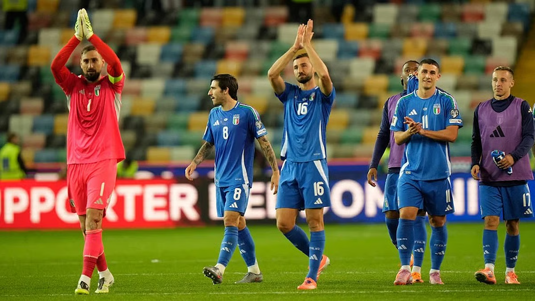 Takluk dari Norwegia 1-4, Italia Alami Mental Issue di San Siro Jelang Playoff?