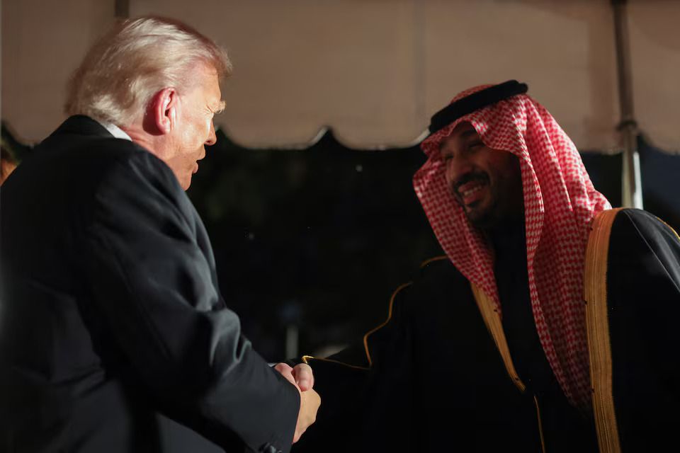 Cristiano Ronaldo dan Putra Mahkota Arab Saudi Temui Presiden Donald Trump di Gedung Putih