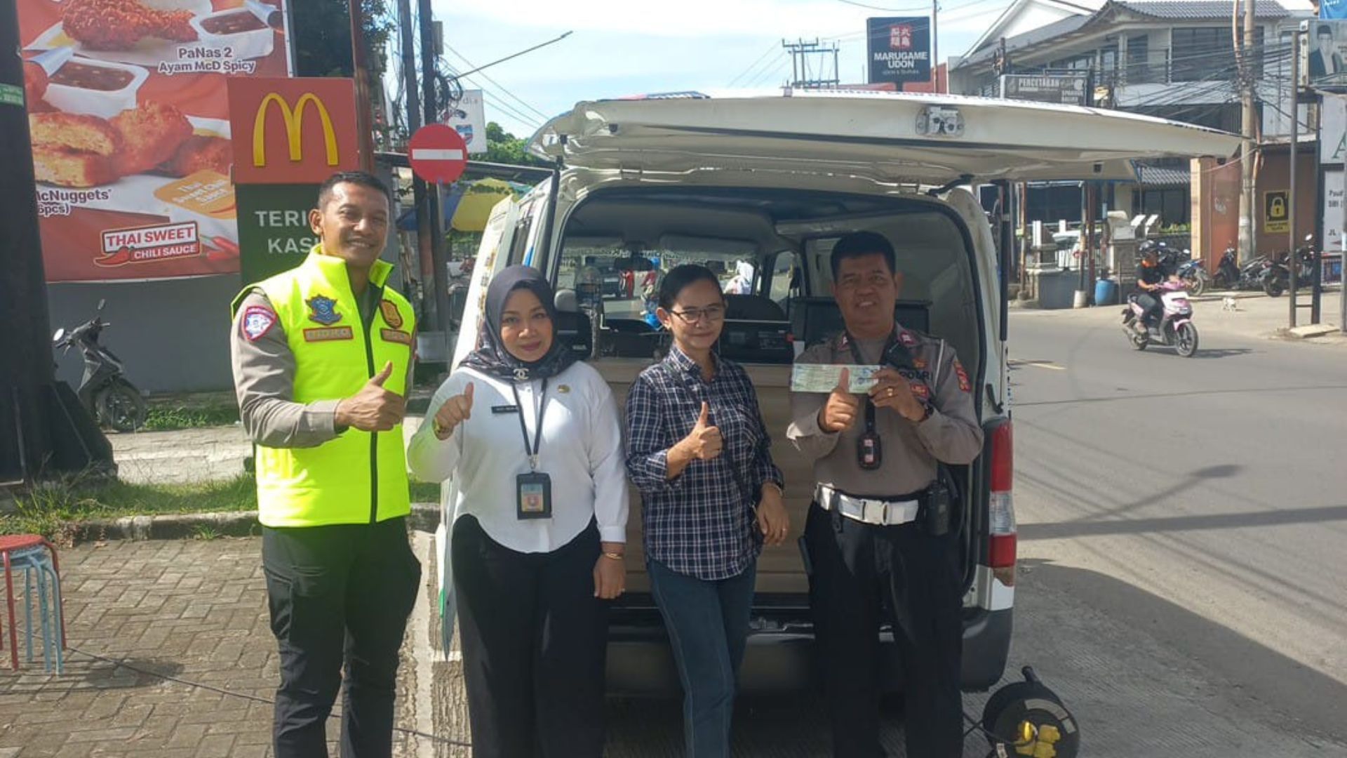 Dekatkan Layanan Administrasi Kendaraan, Polantas Menyapa Hadir di Samsat Keliling